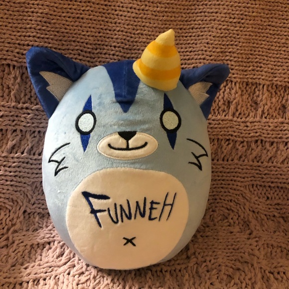 Its Funneh The Krew Blue Funneh Plush Squishable Plush Anime Gaming YouTube - Picture 5 of 7
